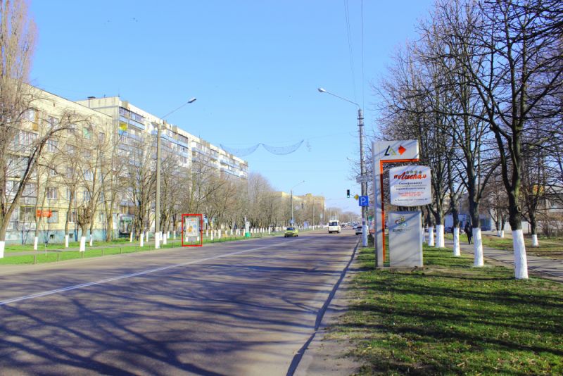 Сітілайт, Бориспіль, вул. Київський Шлях, 37 поблизу АБ "Приват банк"