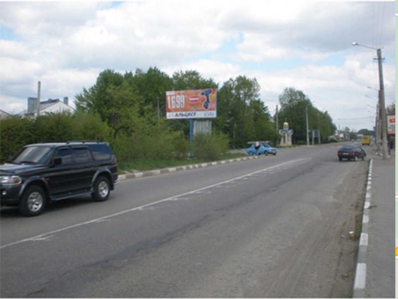 Билборд/Щит, Ивано-Франковск, Коновальця ( перед мостом)     автосалони           в центр