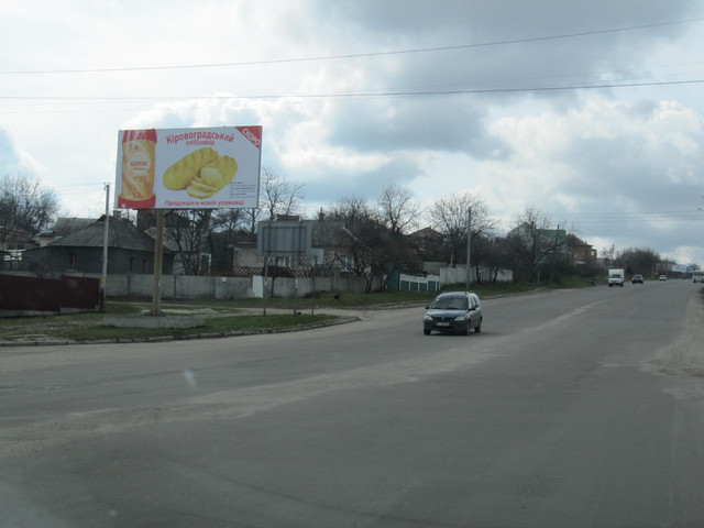 Білборд/Щит, Кропивницький, селище Гірниче , (біля заправки "ОККО") , Б