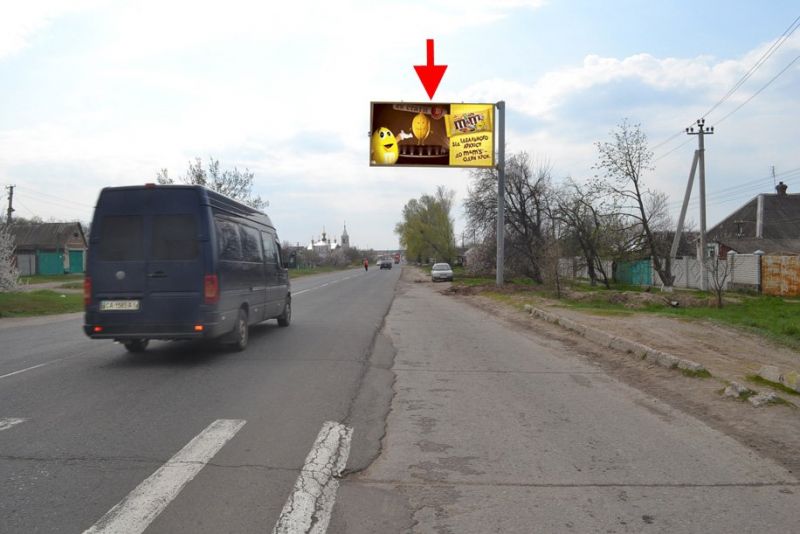 Билборд/Щит, Харьков, Пр-т Гагаріна - розв'язка з кільцевою, біля АЗС "ОВІС"-прапорець №3 (виїзд із міста)