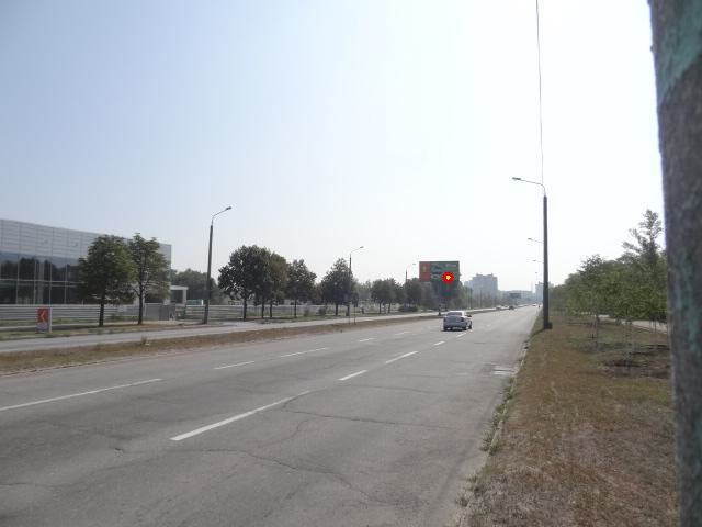 Билборд/Щит, Запорожье, Набережна магістраль - АЗС "Укртатнафта" , рух до вокзалу