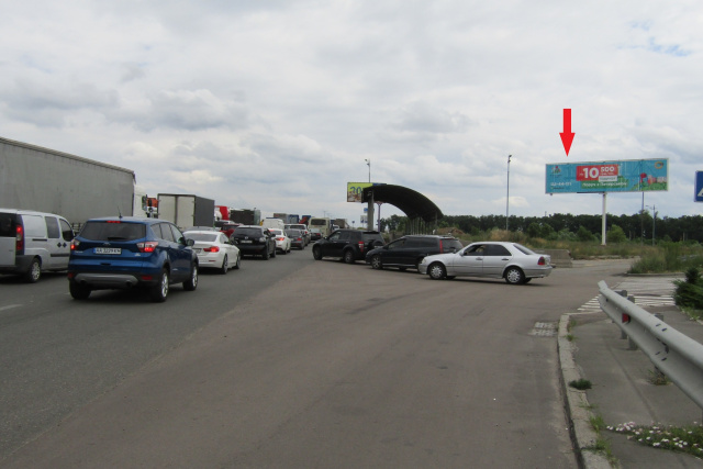 Ролер/Призматрон, Київ, Кільцева дорога перед Жулянським шляхопровідом (ліва)