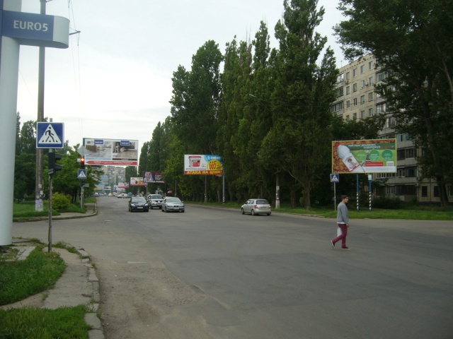 Билборд/Щит, Николаев, ул. Космонавтов, 88 - рынок строительных материалов