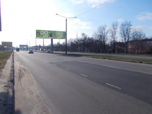 Білборд/Щит, Одеса, Південна  дорога, 9 - (в центр, 300 м. до пр-та Добровольського)  (лівий)