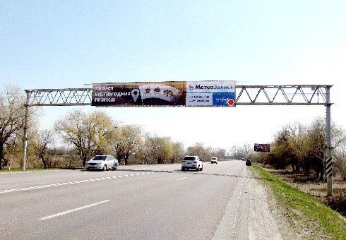 Арка/Реклама на мостах, Трассы, Траса M-03, Київ - Харків, 43,400