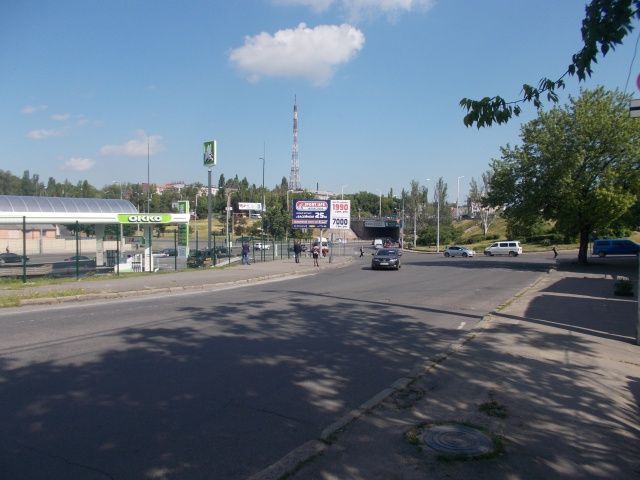 Білборд/Щит, Одеса, Балковская ул., 117 (АЗС "ОККО", "Автовокзал")