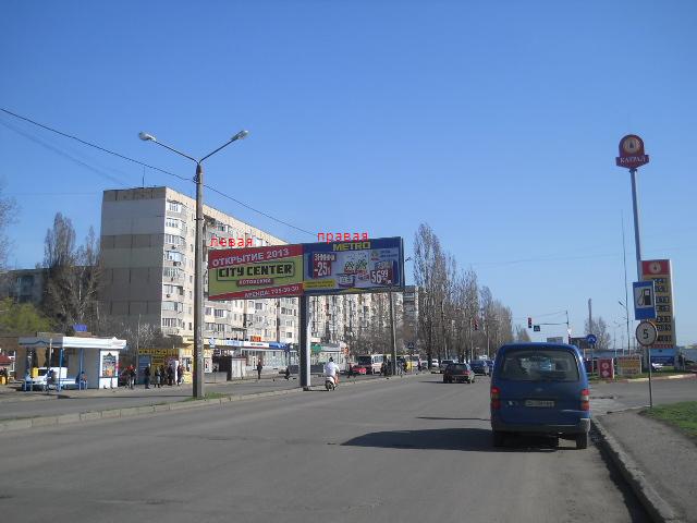 Билборд/Щит, Одесса, Семена Палия №123 В правая