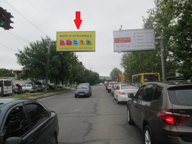 Билборд/Щит, Одесса, Краснова напротив №3 б В