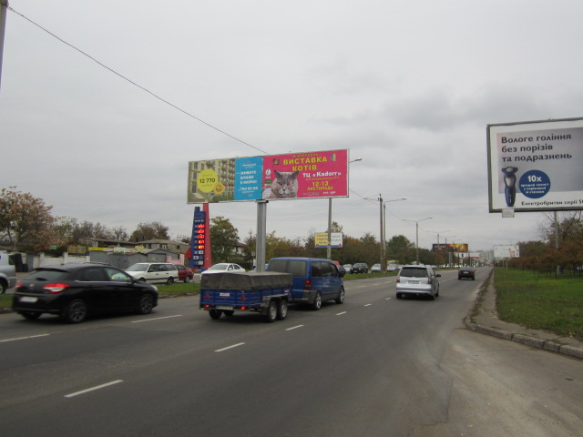 Билборд/Щит, Одесса, Южная дорога №1 В правая