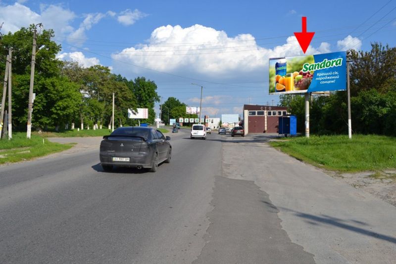 Билборд/Щит, Харьков, Клочківська -розв'язка  з кільцевою - в'їзд до міста
