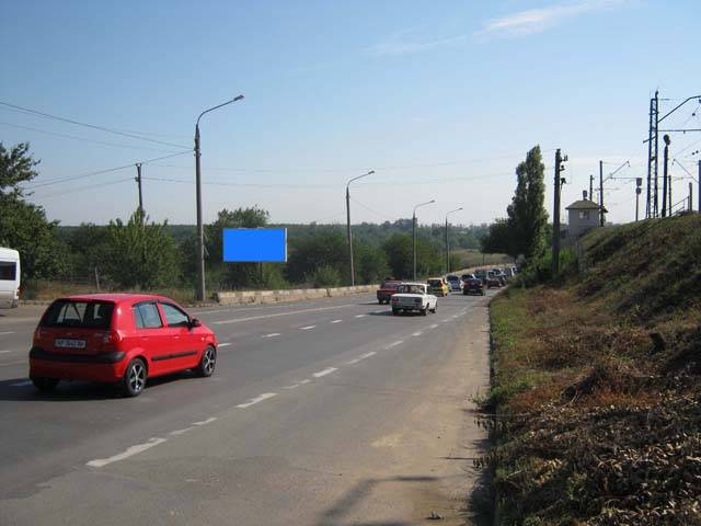 Билборд/Щит, Запорожье, мост Преображенского выезд на Хорт. район