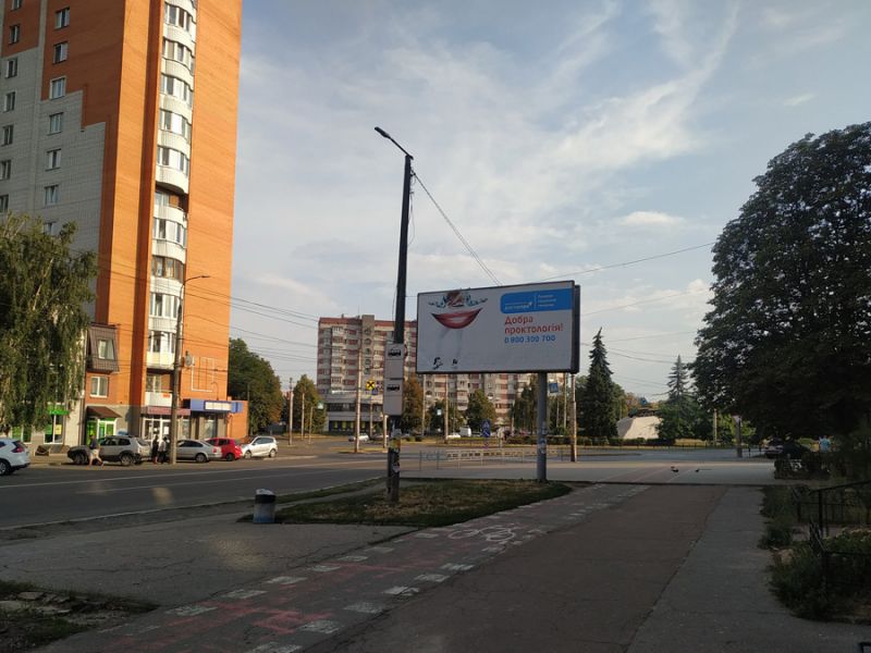 Билборд/Щит, Чернигов, ул. Мазепы, 37 (сторона А)