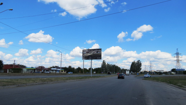 Білборд/Щит, Дніпро, Донецьке шосе – перед автосалоном "Сетаб"/Донецкое шоссе – перед автосалоном "Сетаб"