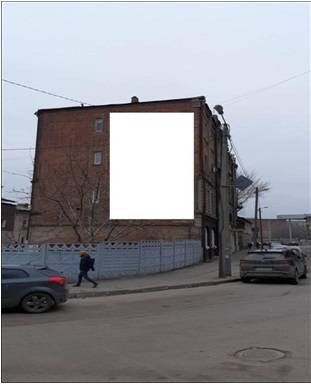 Реклама на фасадах/Брандмауер, Харків, ул. Гражданская 14