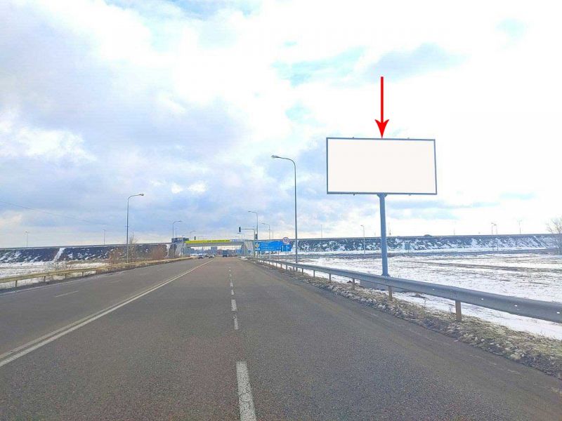 Билборд/Щит, Трассы, Sp084A,Автодорога рух до аеропорту " Дніпро" ,біля віадуку