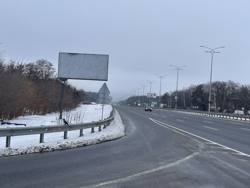 Білборд/Щит, Траси, Бориспільське шосе, 31+480, після АВТ Баварія в напрямку в  Київ