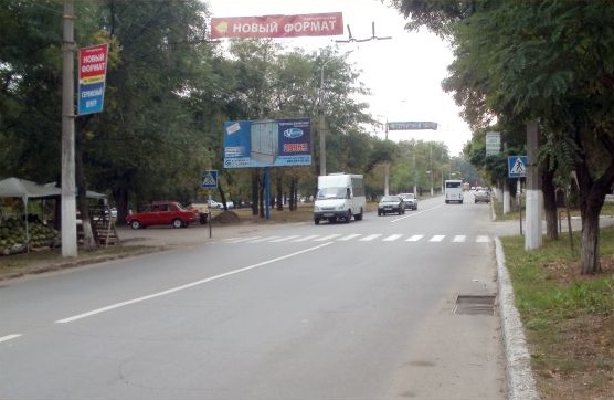 Билборд в Мариуполе на улице Строителей