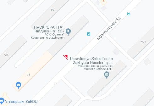 Билборд/Щит, Одесса, Космонавтів вул., 52