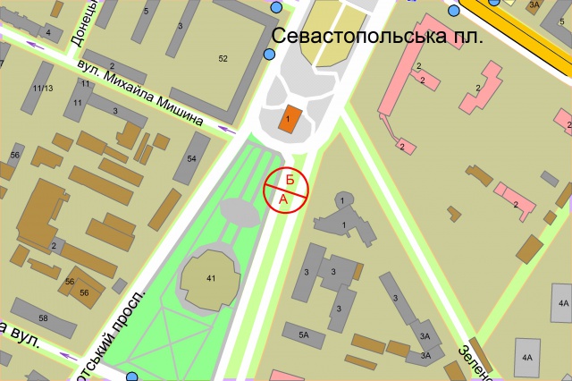 Сітілайт, Київ, Народного Ополчення,1 / Севастопольська площа, розподілювач (лівий)