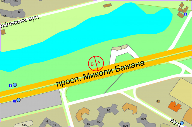 Led екран/Відеоборд, Київ, Бажана Миколи проспект 1д, рух до центру міста (після АЗС "КЛО")