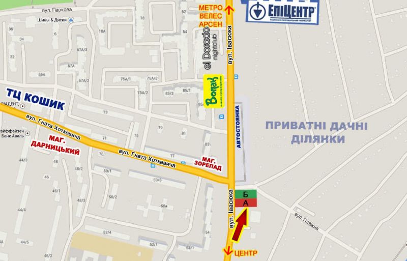 Билборд/Щит, Ивано-Франковск, Івасюка навпроти буд.№54