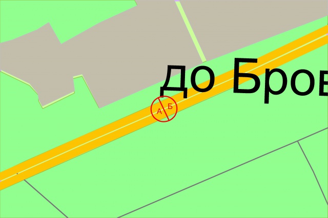 Білборд/Щит, Київ, Броварський проспект розподілювач (зупинка Військове містечко), рух в напрямку Броварів