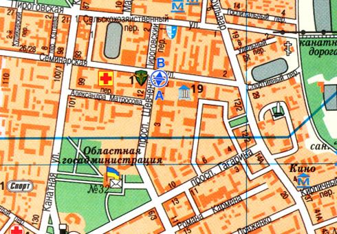 Ситилайт, Одесса, Шевченка просп., 1в - Семінарська вул.