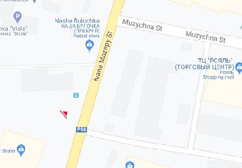 Билборд/Щит, Чернигов, Івана Мазепи вул. (Щорса вул.), 55г