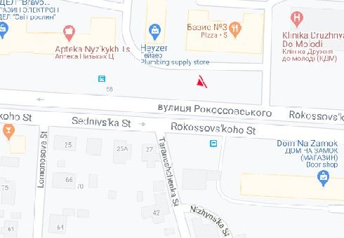 Билборд/Щит, Чернигов, Рокоссовського вул., 62