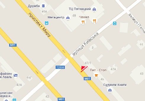Сітілайт, Чернігів, Миру просп., 47