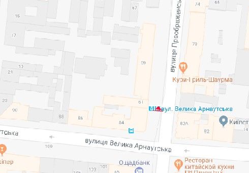 Ситилайт, Одесса, Преображенська вул., 61 - Велика Арнаутська вул.