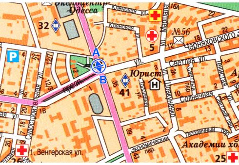 Ситилайт, Одесса, Фонтанська дорога, 31 - Адміральський просп.