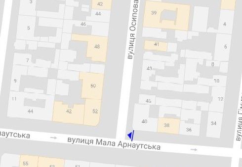 Скрол/Сітіборд, Одеса, Мала Арнаутська вул., 40 - Осипова вул.