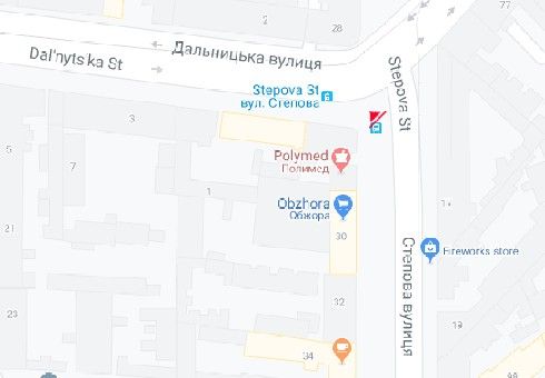 Білборд/Щит, Одеса, Степова вул., 28 - Дальницька вул.