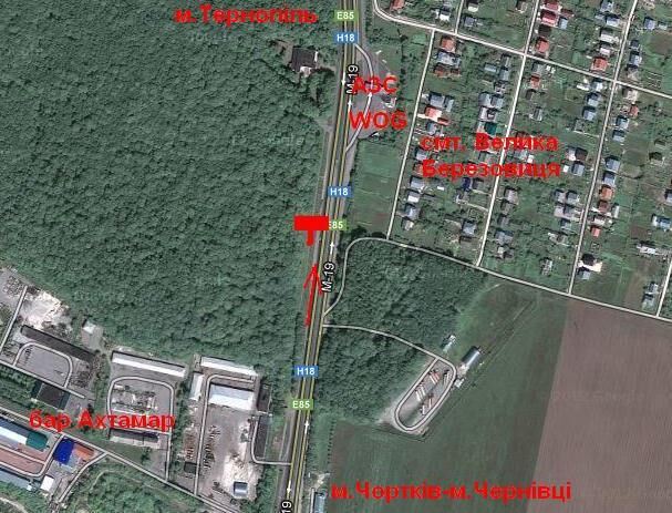 Билборд/Щит, Трассы, Чернівецька траса 2 Б (в місто) зліва