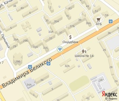 Билборд/Щит, Кривой Рог, Великого В. вул., 31, до Поля пл.