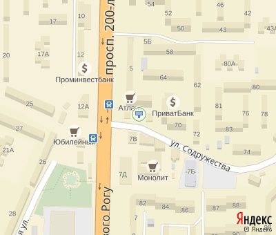 Билборд/Щит, Кривой Рог, Співдружності вул., 66 ( мкр. Юбілейний)