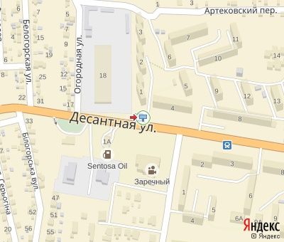 Билборд/Щит, Кривой Рог, мкр. 7-й Зарічний, Десантна вул., 1а ( АЗС "Сентоза", зуп."мкр. Зарічний")