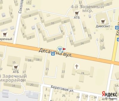 Білборд/Щит, Кривий Ріг, мкр. 4-й Зарічний, 8 (зуп. "Школа міліції"), до Десантної вул.