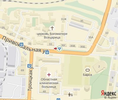 Билборд/Щит, Сумы, Привокзальна вул. - Троїцька ул. Від Залізничного Вокзалу