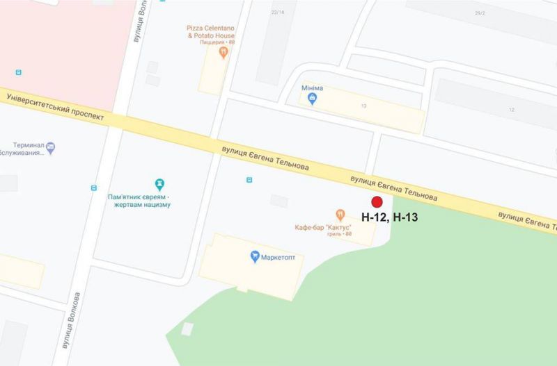 Билборд/Щит, Кропивницкий, вул. Євгенія Тельнова (пр-т.Правди)