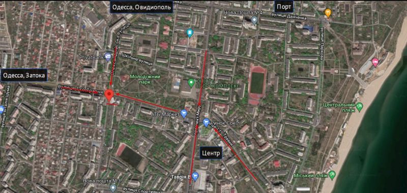 Билборд/Щит, Черноморск/Ильичёвск, Олександрійська\вул. 1 травня