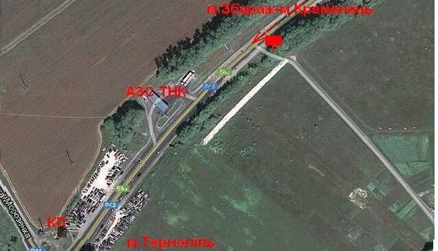 Билборд/Щит, Трассы, Кременецька траса 2 Б (в місто)