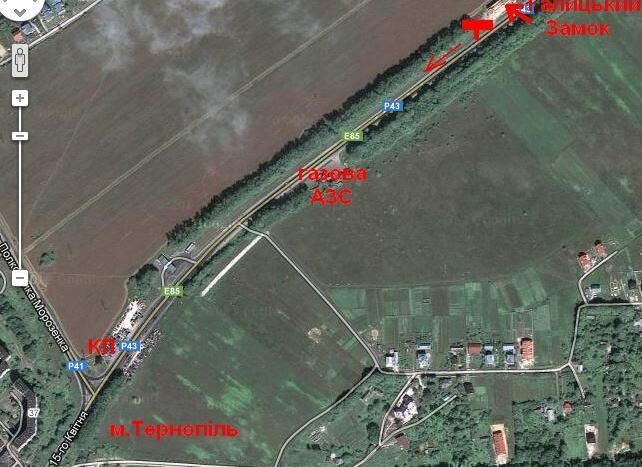 Билборд/Щит, Трассы, Кременецька траса 3 А (в місто)
