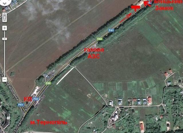 Билборд/Щит, Трассы, Кременецька траса 3 Б (з міста)