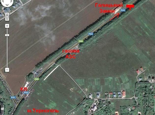 Билборд/Щит, Трассы, Кременецька траса 5 А (з міста)
