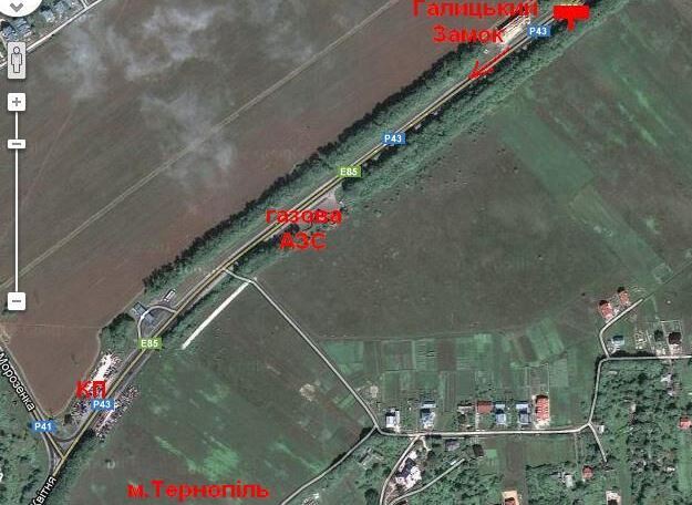 Билборд/Щит, Трассы, Кременецька траса 5 Б (в місто)