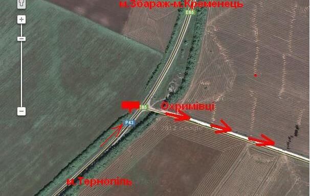 Билборд/Щит, Трассы, Кременецька траса - Охримівці Б (з міста)