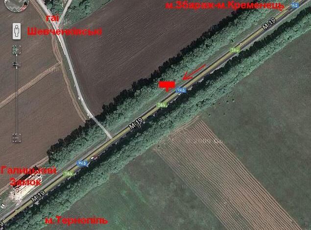 Билборд/Щит, Трассы, Кременецька траса 7 А (в місто)