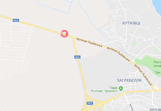 Билборд/Щит, Трассы, Львівська траса 1 Б (в місто)